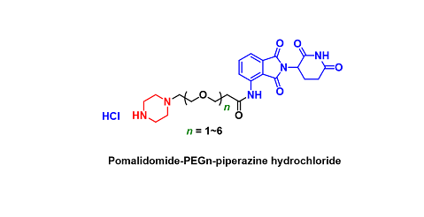 Pomalidomide-PEGn-piperazine hydrochloride